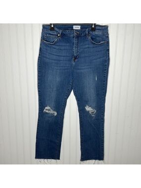 - Pistola Curvy Stretch Crop Jeans Size 32